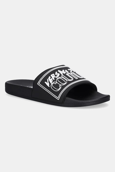 Шлепанцы Versace Jeans Couture мужские цвет чёрный 78YA3SQ3 ZSC22 899