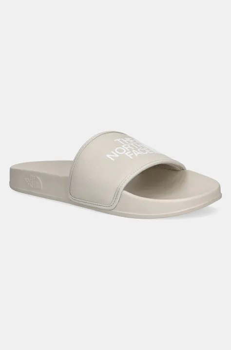 Παντόφλες The North Face BASE CAMP SLIDE III χρώμα: μπεζ, NF0A4T2R6S91