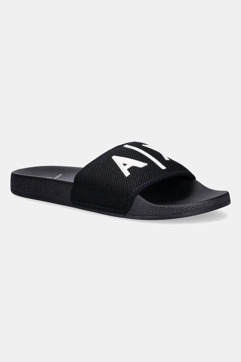 Armani Exchange papuci bărbați, culoarea bleumarin, XUP001 XV820 U385