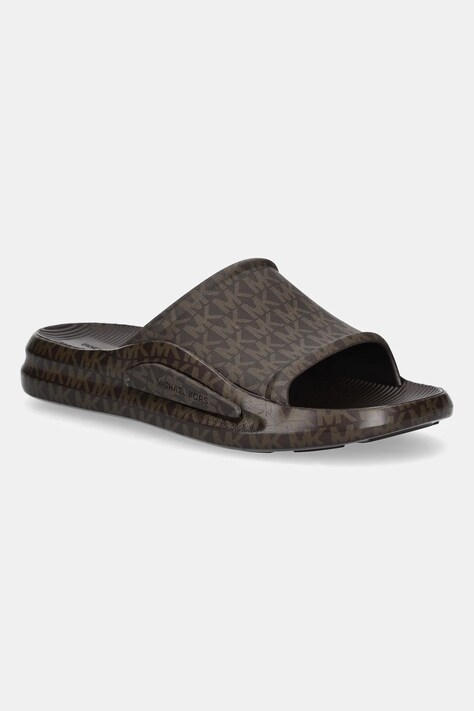 Michael Kors papuci Griffin barbati, culoarea maro, 42S5GRFA3Q.212