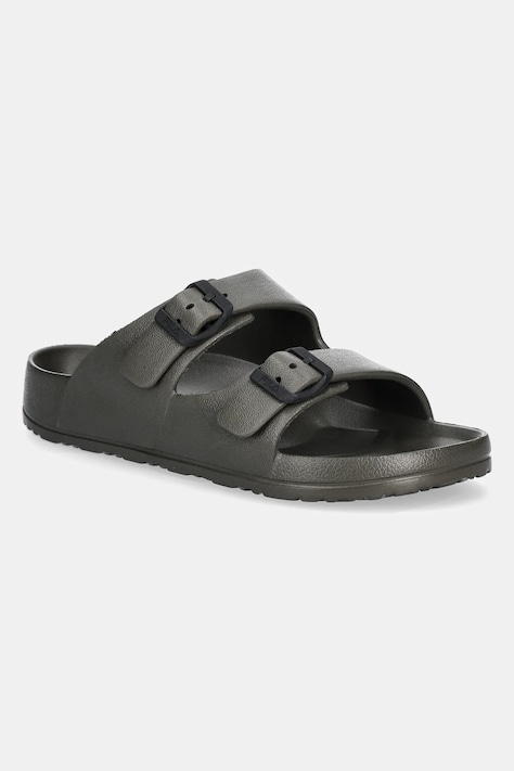 Fila papuci Matero barbati, culoarea verde, FFM0421