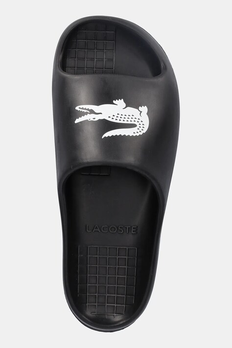 Шльопанці Lacoste SERVE SLIDE 2.0 — SS25-KLM06C, чорний — фото 4
