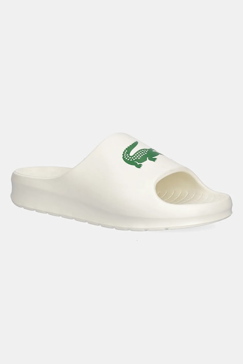 Lacoste papuci SERVE SLIDE 2.0 culoarea bej, 48CMA0022