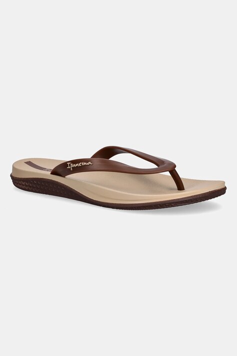 Žabky Ipanema ANATOMIC LAP pánské, hnědá barva, 82629-BC566