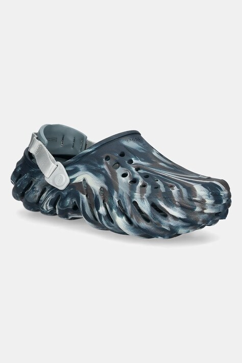Crocs klapki Echo Marbled Clog męskie kolor niebieski 208454.0LE