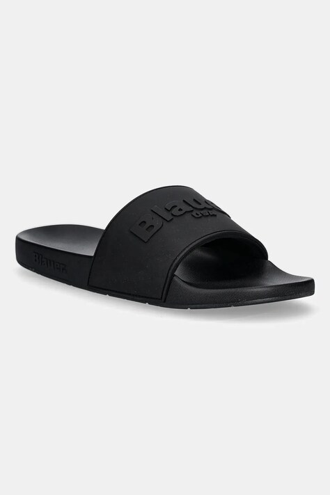 Blauer papuci JASPER culoarea negru, S5JASPER03