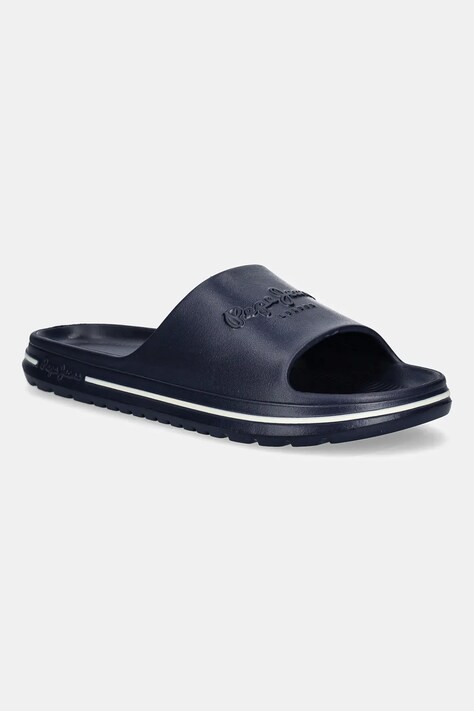 Pepe Jeans ciabatte slide BEACH SLIDE M uomo colore blu navy PMS70159