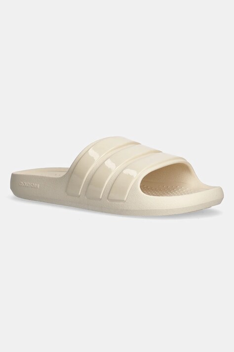 adidas papuci Adilette Flow culoarea bej, JI4790