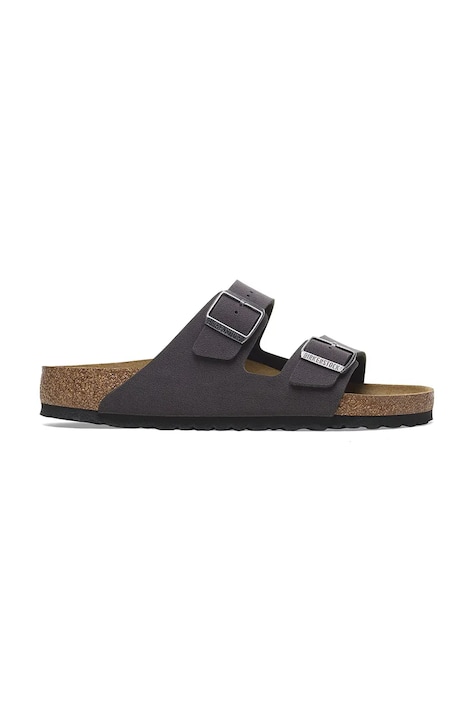 Шльопанці Birkenstock Arizona Birkibuc колір коричневий 1029134