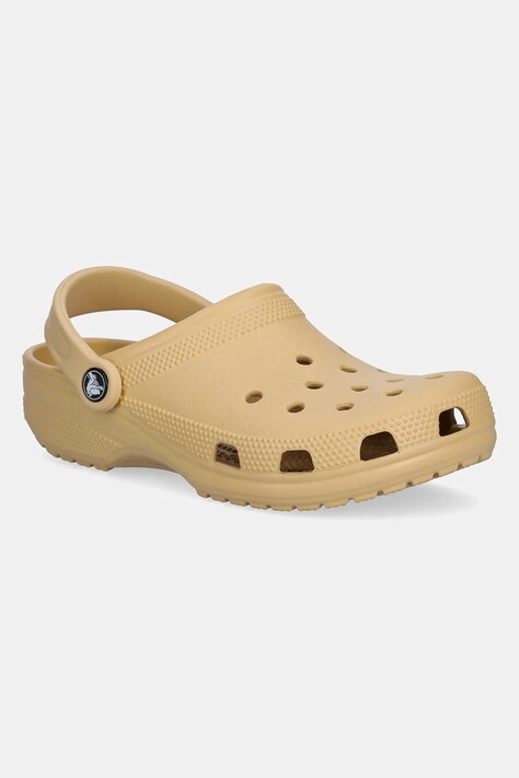 Crocs papuci Classic culoarea bej, 10001