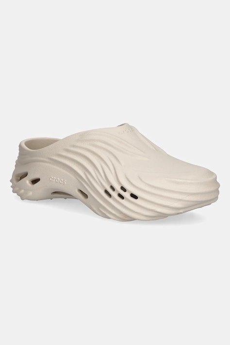 Crocs klapki Echo Wave Clog kolor beżowy 210521.0LL