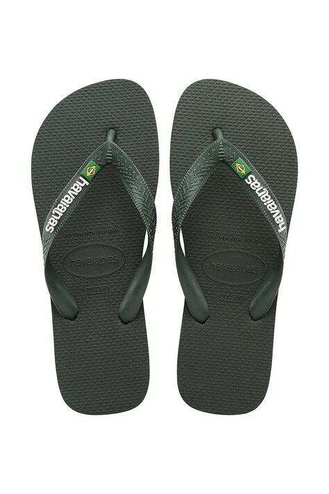 Havaianas klapki BRASIL LOGO kolor zielony 4110850.5983