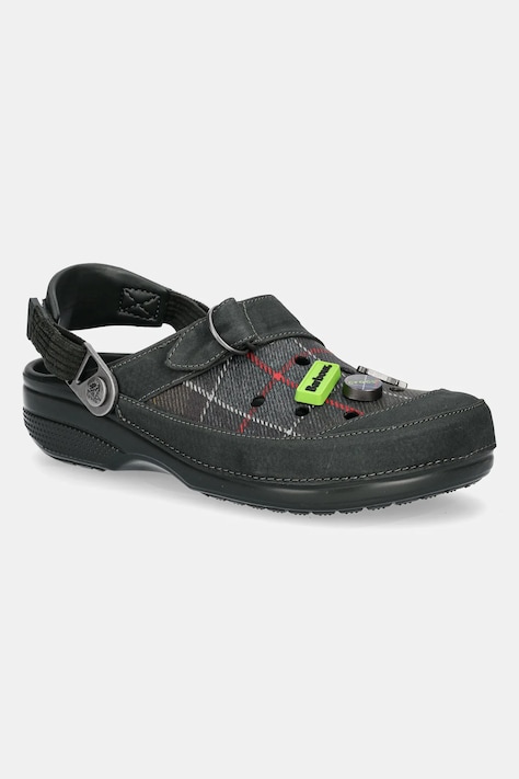 Шлепанцы Crocs Crocs x Barbour Classic RO Clog цвет зелёный 210898