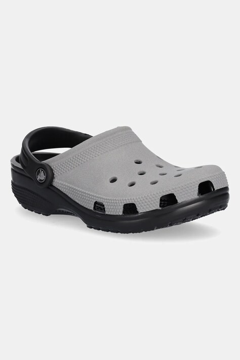 Crocs klapki Classic Reflective Clog kolor szary 211282.001