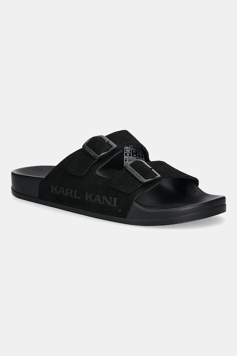 Karl Kani papuci Street Slide PRM culoarea negru, 1032256