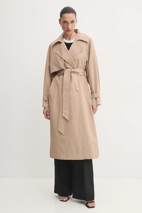 Liu Jo balonkabát női, bézs, átmeneti, oversize, WA5477.T3508