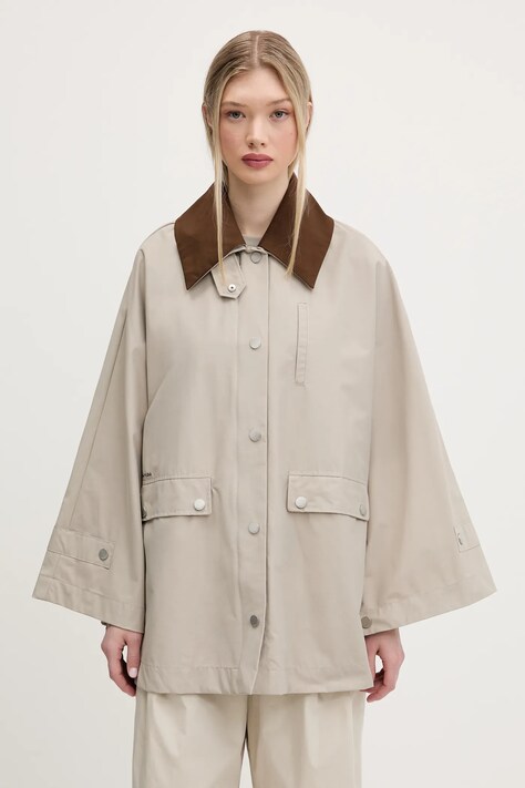 Bimba Y Lola geacă culoarea bej, de tranzitie, oversize, 251BR0417.10001
