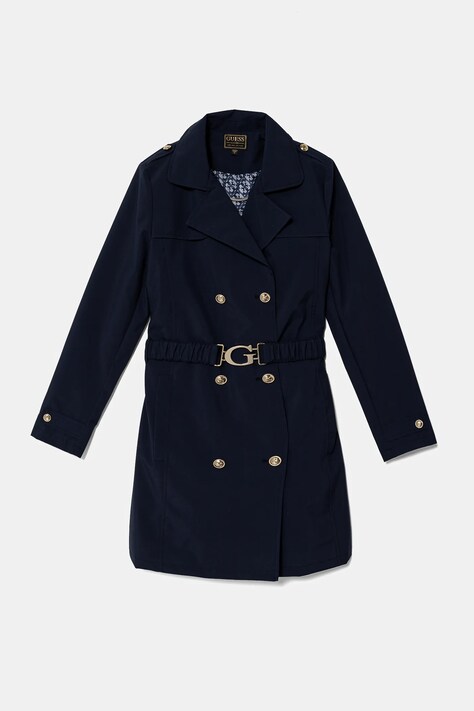 Guess pardesiu copii culoarea albastru marin, J5RL10 WFYD0