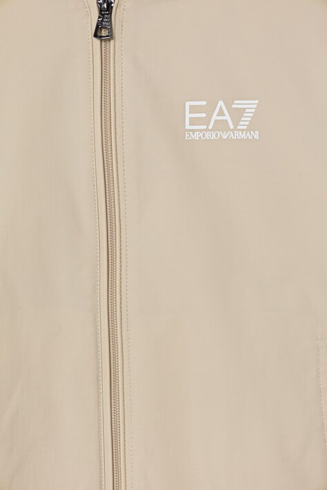 EA7 Emporio Armani куртка-бомбер дитяча — SS25-KUB010, бежевий — фото 3