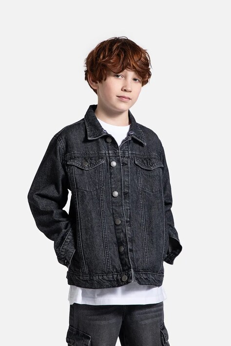 Джинсовая куртка Coccodrillo цвет серый JEANS COLLECTION BOY