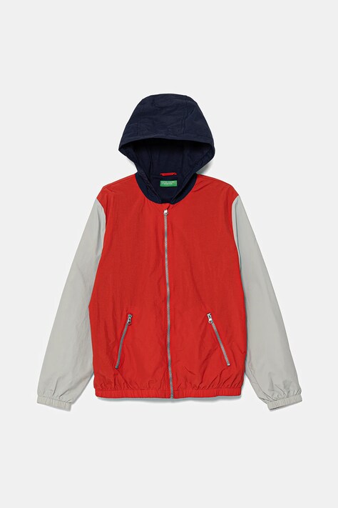 United Colors of Benetton giacca per bambini colore rosso 2IGGCN05Z