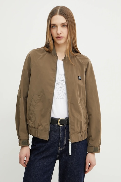 Armani Exchange giacca colore verde  XW000217 AF10853