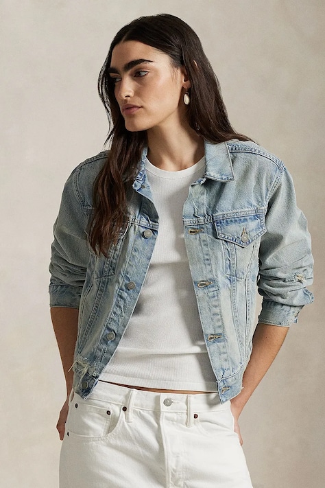 Яке Polo Ralph Lauren в синьо преходен модел 211969393