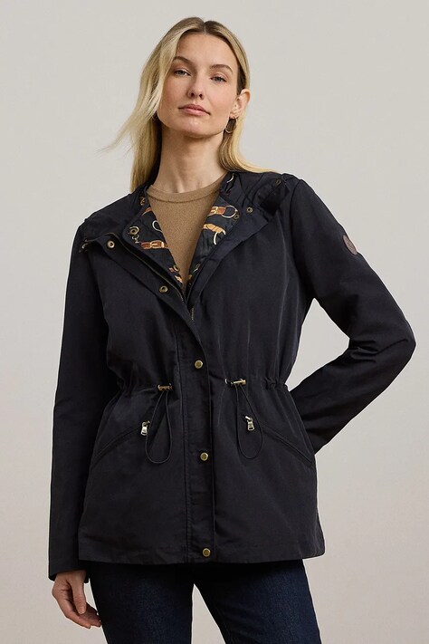 Lauren Ralph Lauren geaca femei, culoarea albastru marin, de iarna, 297967116