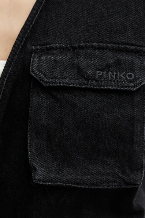 Джинсова безрукавка Pinko — фото 5