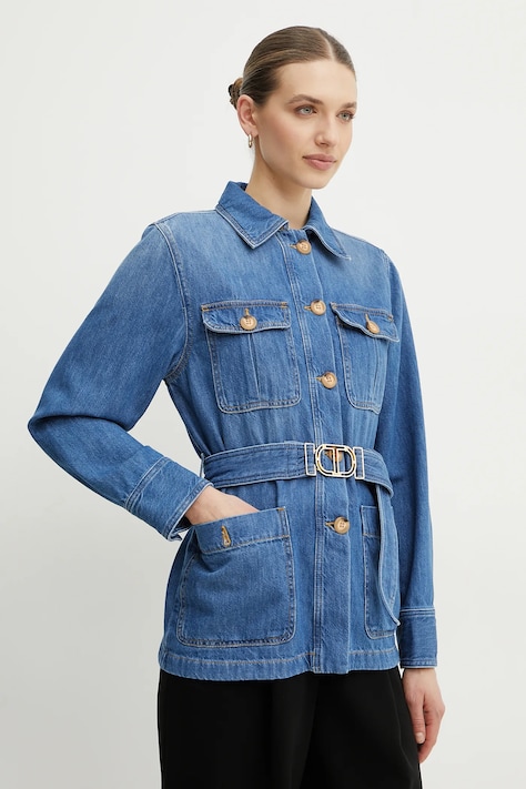 Джинсовая куртка Twinset переходная 251TP2610