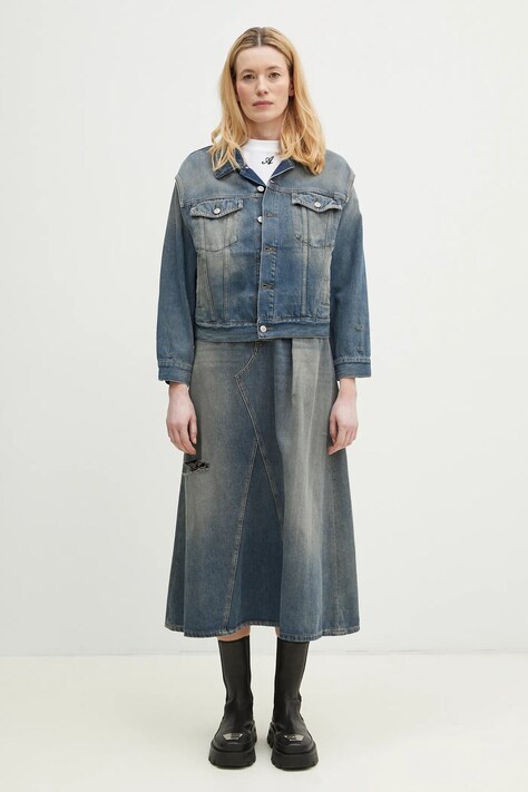 Джинсова куртка MM6 Maison Margiela — фото 6