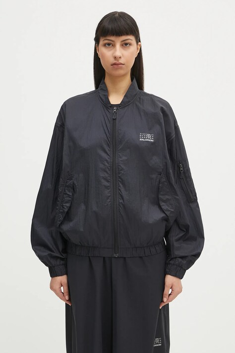MM6 Maison Margiela x Salomon jacket black color S52AM0327