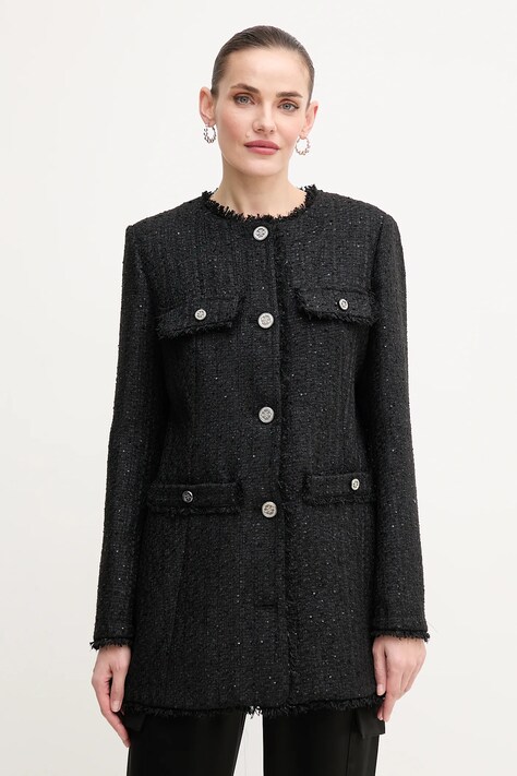 Guess geacă NOELIE culoarea negru, de tranzitie, W5RL20 WGVS2
