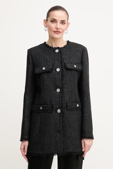 Guess geacă NOELIE culoarea negru, de tranzitie, W5RL20 WGVS2