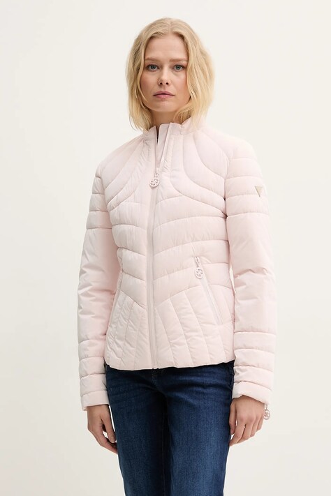 Яке Guess HELENA в розово зимен модел W5RL61 WH0V0