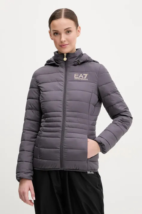 Куртка EA7 Emporio Armani цвет серый переходная TNF8Z.8NTB23