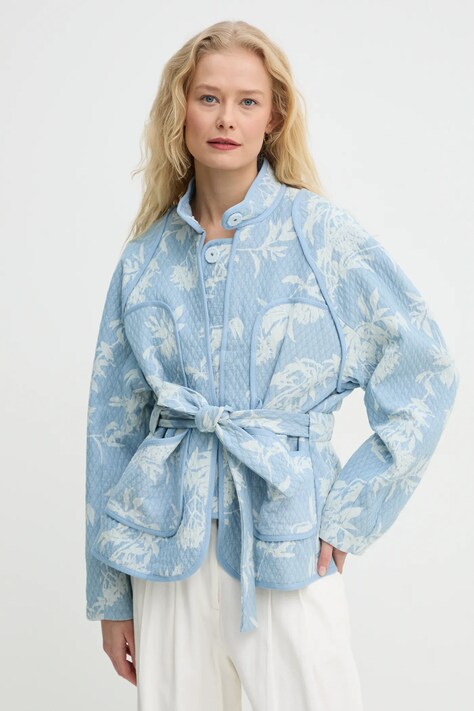 Яке MUNTHE SAHNELY в синьо преходен модел 244151024407