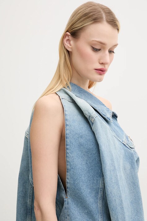 Джинсова куртка MM6 Maison Margiela — фото 7