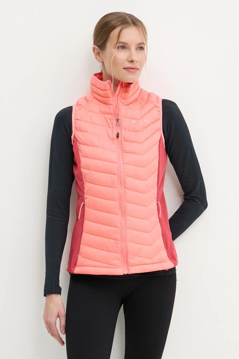 Columbia vesta sport Powder Pass culoarea portocaliu, de tranzitie, 2126132