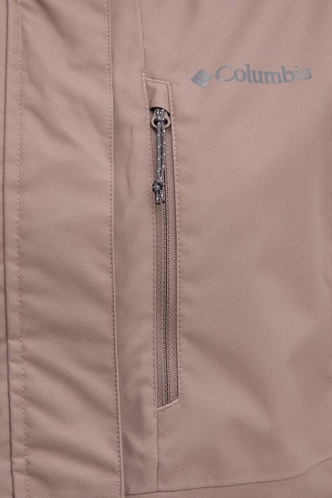 Columbia kurtka outdoorowa Hikebound kolor brązowy 2086984