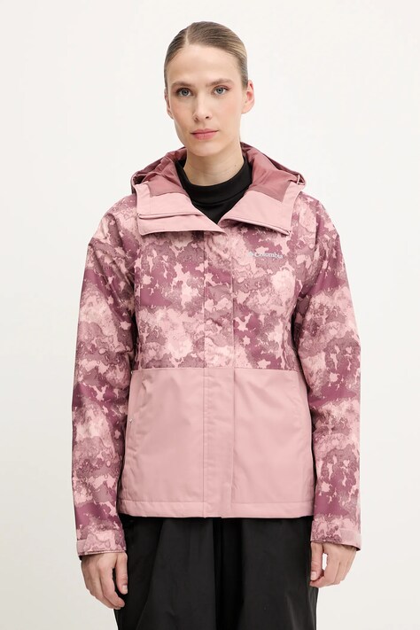 Куртка outdoor Columbia Hikebound цвет фиолетовый 2116334
