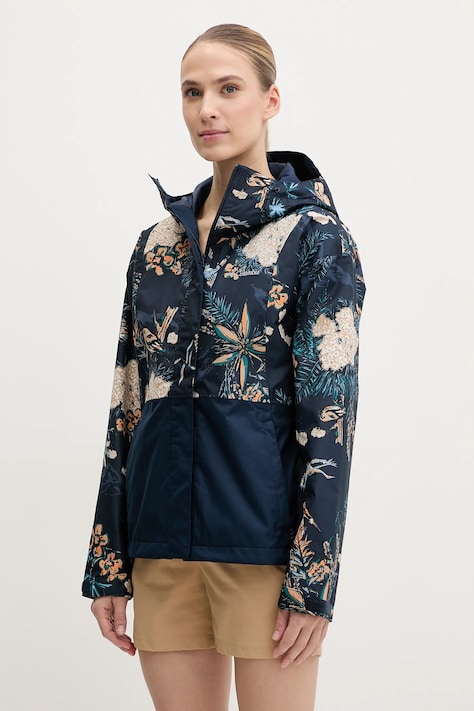 Outdoorová bunda Columbia Hikebound tmavomodrá barva, 2116334