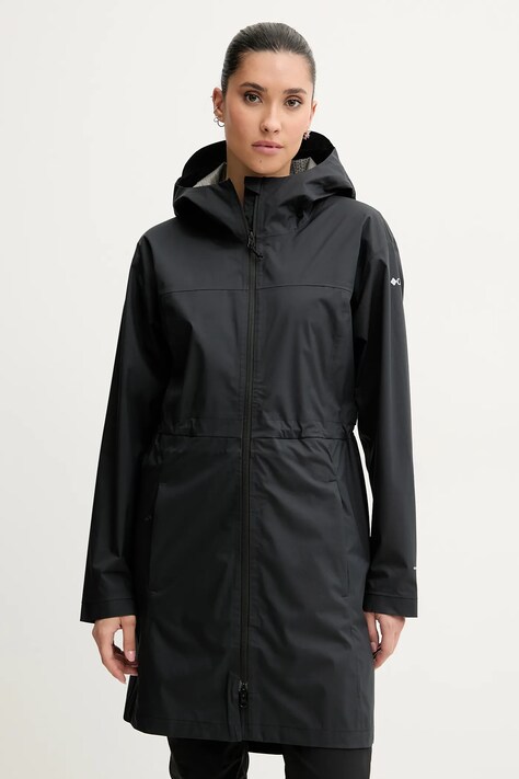 Outdoorová bunda Columbia Weekend Adventure černá barva, 2116374