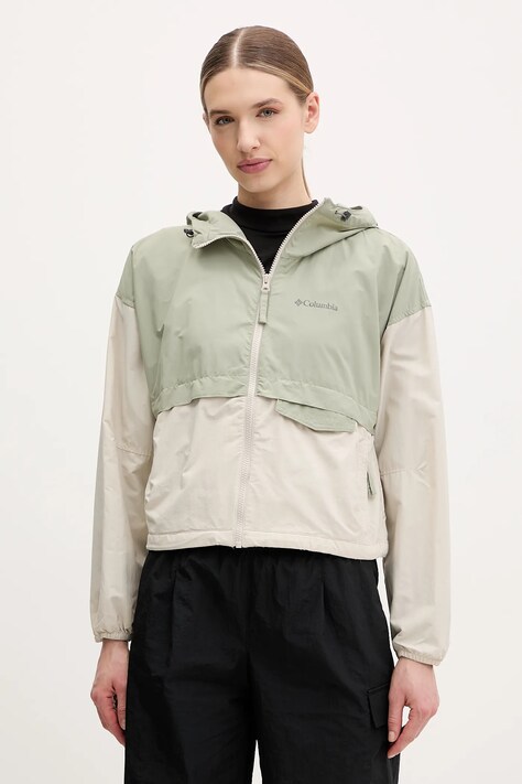 Columbia szabadidős kabát Spire Valley zöld, 2116501