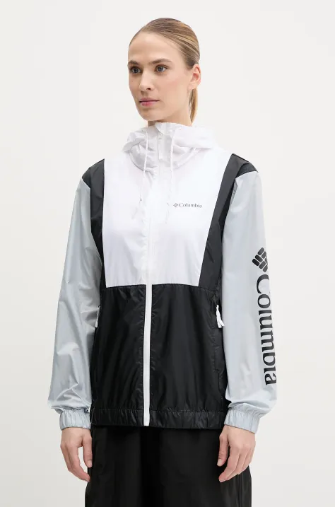 Větrovka Columbia Lily Basin II bílá barva, 2116521