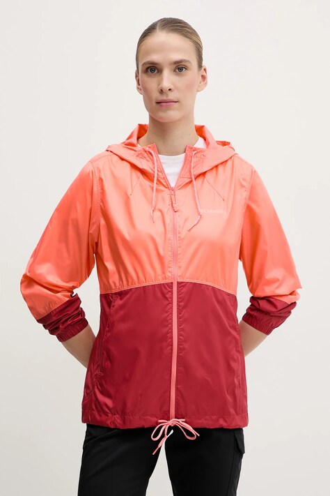 Columbia windbreaker Flash Forward II culoarea portocaliu, 2116531