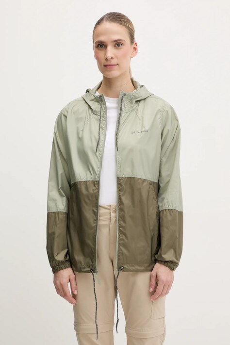 Columbia windbreaker Flash Forward II culoarea verde, 2116531