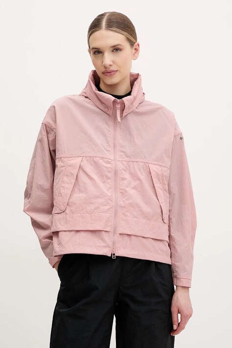 Vetrovka Columbia Paracutie II ružová farba, 2116561