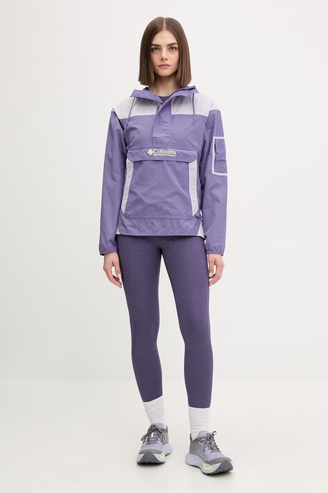 Columbia wiatrówka Challenger II kolor fioletowy 2116592