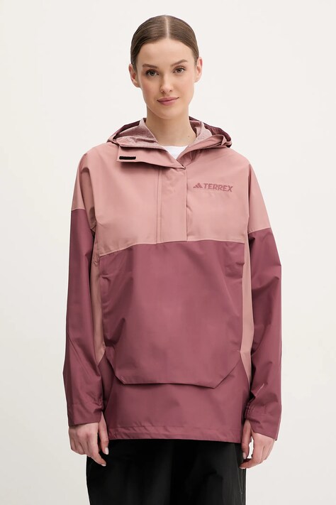 adidas TERREX jachetă de exterior Xploric culoarea roz, JD8370